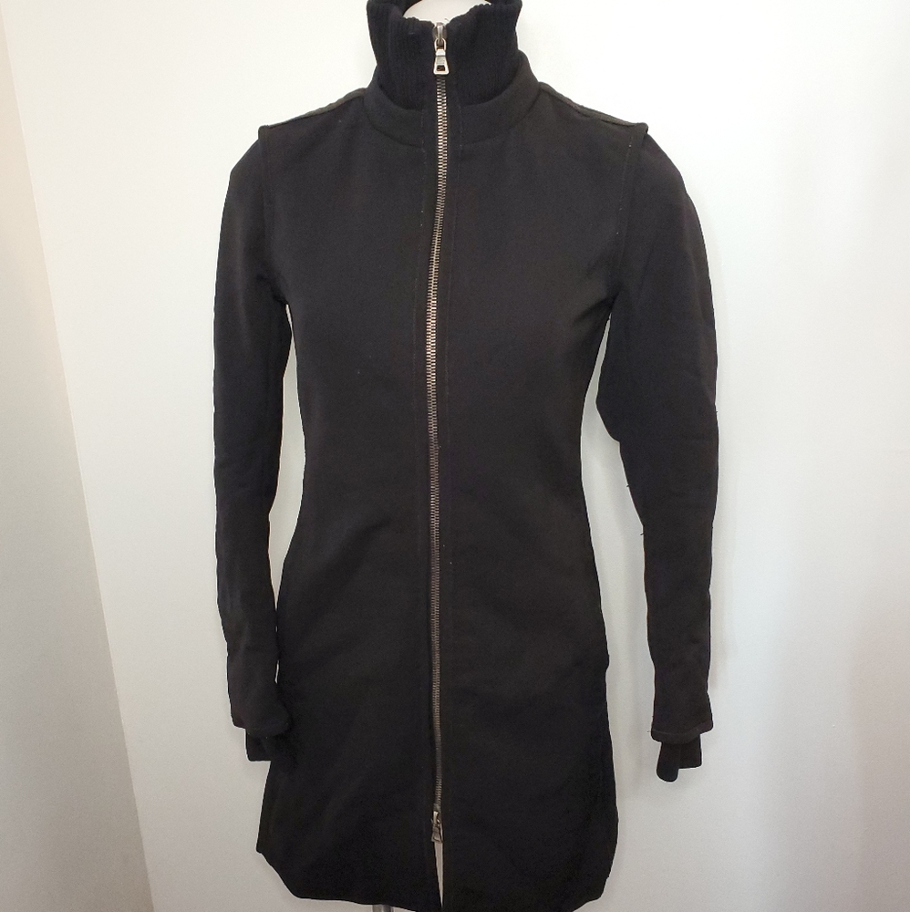 Prada Car Coat Black S - Picture 3 of 9